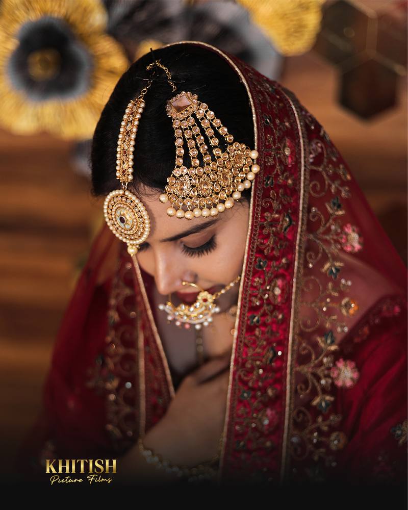Bridal Grace · Close Portrait