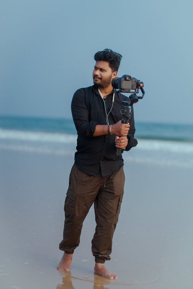Khitish Prasad Dash — Cinematographer at the Beach